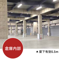 倉庫内部